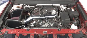 Chevrolet Colorado Performance Air Intake - K&N Engineering - Cold Air, Mandrel-Bent Aluminum, High-Flow Air Filter - `17-`18
